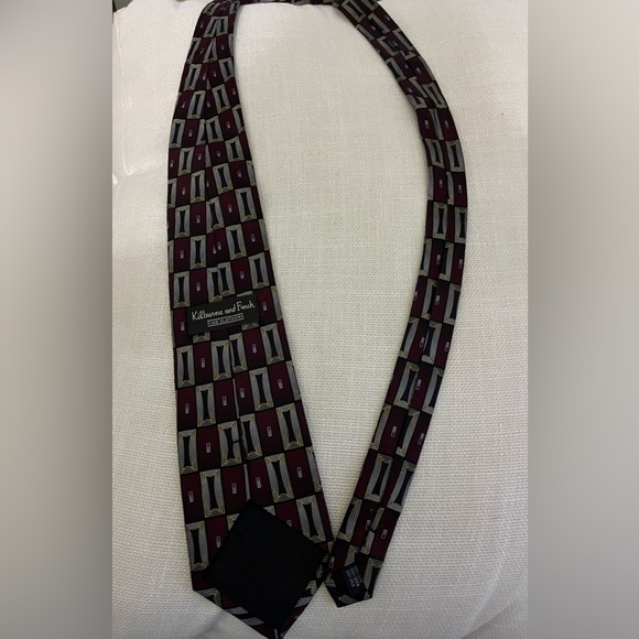 Vintage Kilburne & Finch Silk Tie 60” - Picture 3 of 5